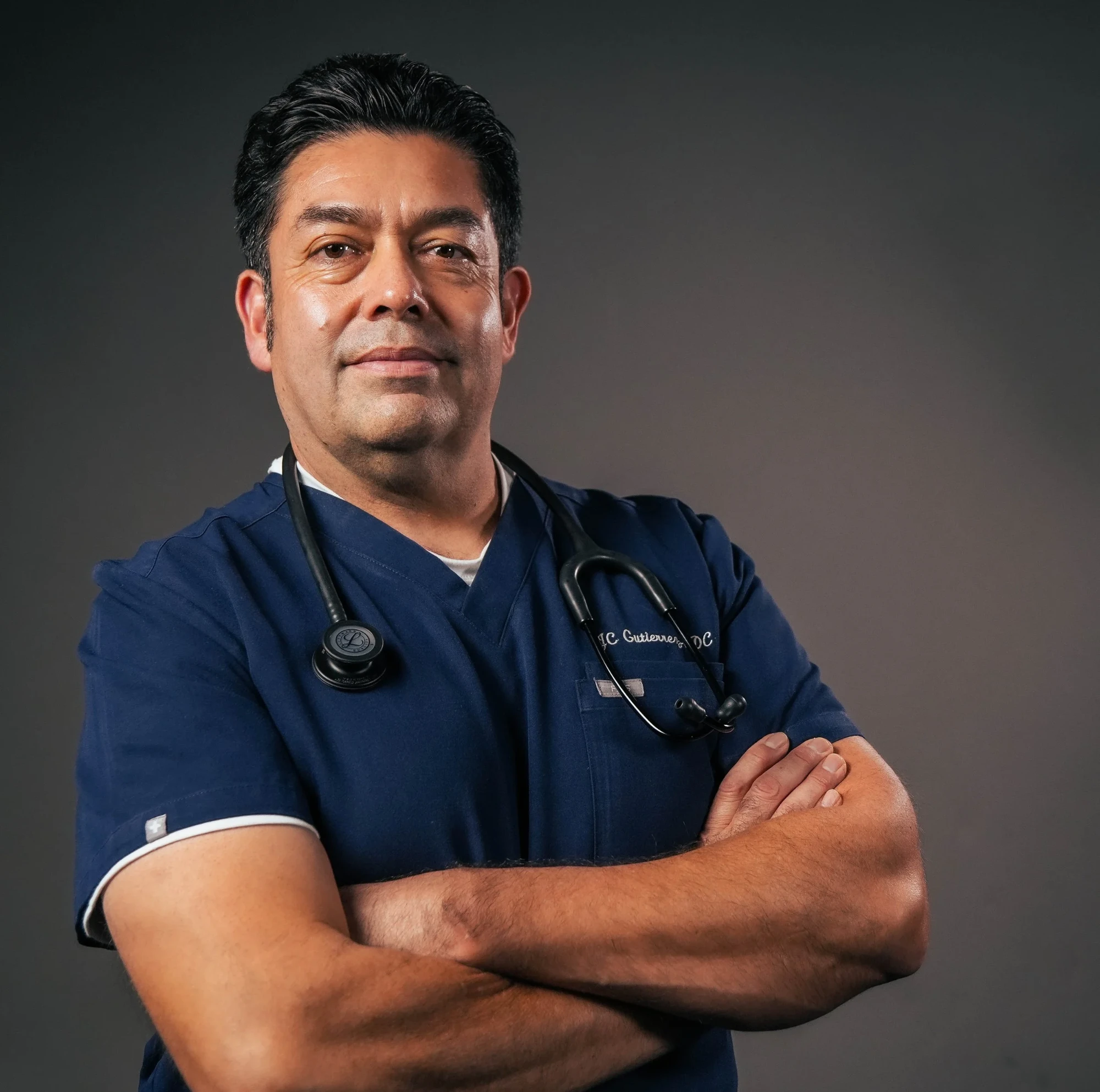 Portrait of Dr. Juan Carlos Gutierrez, chiropractor in Sanger, CA